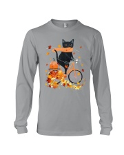Black cat Long Sleeve Tee tile