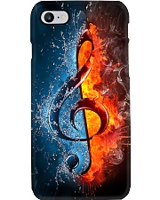 Fire water G-clef Phone Case i-phone-8-case