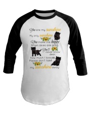 You are my sunshine Baseball Tee tile