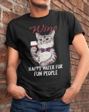 Happy water for fun people Classic T-Shirt apparel-classic-tshirt-lifestyle-26