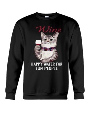 Happy water for fun people Crewneck Sweatshirt tile