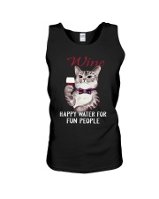 Happy water for fun people Unisex Tank tile