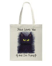 Jesus loves you Tote Bag tile
