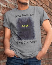 Jesus loves you Classic T-Shirt apparel-classic-tshirt-lifestyle-26