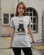I either drink coffee Classic T-Shirt apparel-classic-tshirt-lifestyle-19