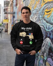 My child is calling I must go Crewneck Sweatshirt lifestyle-unisex-sweatshirt-front-2