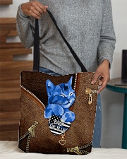 Back the blue All-over Tote aos-all-over-tote-lifestyle-front-10