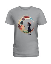 I love you to the moon and back Ladies T-Shirt tile
