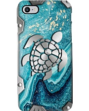 Turtle Metal Pattern Print Phone Case i-phone-7-case