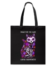 Paws for the cure Tote Bag tile