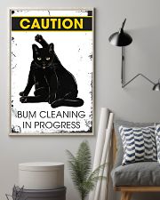 Caution bum cleaning 11x17 Poster lifestyle-poster-1