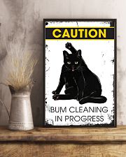 Caution bum cleaning 11x17 Poster lifestyle-poster-3