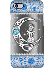 Mermaid Metal Pattern Print Phone Case i-phone-8-case