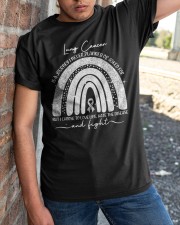 Lung cancer is a journey Classic T-Shirt apparel-classic-tshirt-lifestyle-27