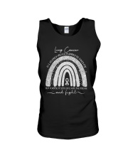 Lung cancer is a journey Unisex Tank tile