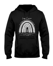 Lung cancer is a journey Hooded Sweatshirt tile
