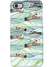 Otter reader Phone Case i-phone-8-case