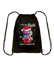 I Like Big Balls Drawstring Bag tile