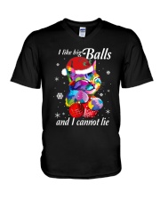 I Like Big Balls V-Neck T-Shirt tile