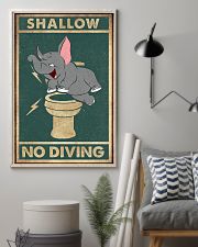 Shallow no diving 11x17 Poster lifestyle-poster-1