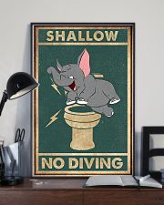 Shallow no diving 11x17 Poster lifestyle-poster-2