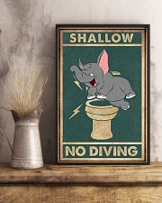 Shallow no diving 11x17 Poster lifestyle-poster-3