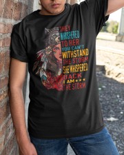 They whispered to her Classic T-Shirt apparel-classic-tshirt-lifestyle-27
