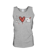 Peace love smudge lord Unisex Tank tile
