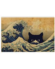 Great Wave Cat 17x11 Poster front