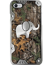 Elephant Metal Pattern Print Phone Case i-phone-8-case