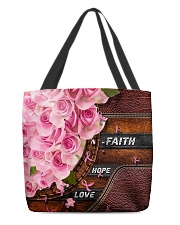 Faith hope love All-over Tote front