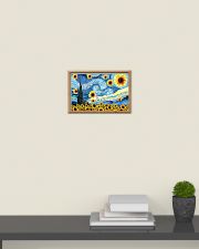 Sunflower Van Gogh Starry night 17x11 Poster poster-landscape-17x11-lifestyle-08
