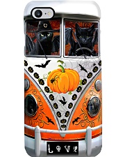Black cat Halloween Phone Case i-phone-8-case
