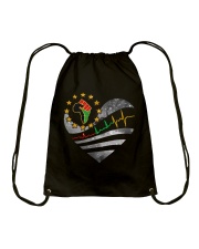 Reggae heart Drawstring Bag tile
