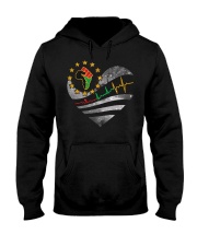 Reggae heart Hooded Sweatshirt tile