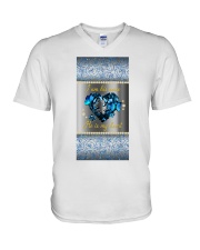 I am his voice V-Neck T-Shirt tile
