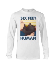 Six feet human Long Sleeve Tee tile