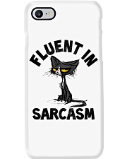 Fluent in sarcasm Phone Case tile