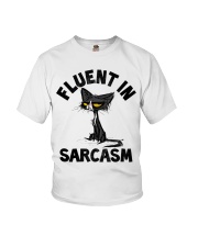 Fluent in sarcasm Youth T-Shirt tile