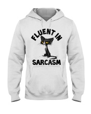 Fluent in sarcasm Hooded Sweatshirt tile