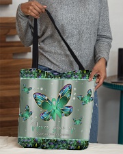 - Never Give Up pattern print All-over Tote aos-all-over-tote-lifestyle-front-10