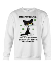 Stay 6 feet away Crewneck Sweatshirt tile