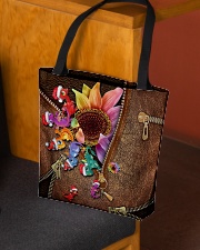 Dragon Leather Pattern Print All-over Tote aos-all-over-tote-lifestyle-front-02