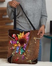 Dragon Leather Pattern Print All-over Tote aos-all-over-tote-lifestyle-front-10