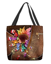 Dragon Leather Pattern Print All-over Tote back