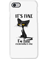 It's fine I'm fine Everything's fine Phone Case tile
