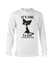 It's fine I'm fine Everything's fine Long Sleeve Tee tile