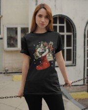 Meowy Christmas Classic T-Shirt apparel-classic-tshirt-lifestyle-19