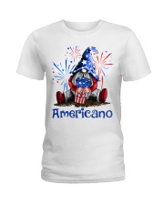 Americano Independence day Ladies T-Shirt tile