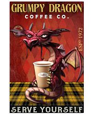 Grumpy dragon coffee co 11x17 Poster front